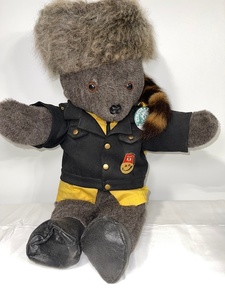 lot 103 image: Circus Daddy Zuhrab Shrine 1990 Collectible Plush Bear with Uniform and Hat