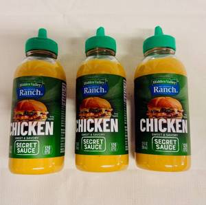 lot 315 image: 6x 12oz Hidden Valley Chicken Secret Sauce