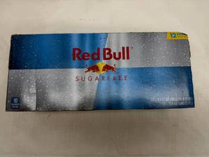 lot 1 image: MM. 12 Pack of 8.4oz Sugar Free Red Bull