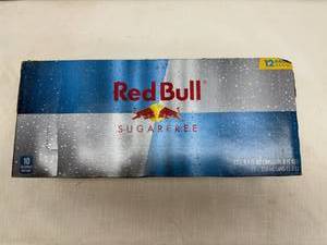 lot 2 image: MM. 12 Pack of 8.4oz Sugar Free Red Bull