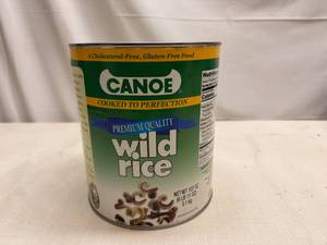 lot 45 image: 6lb 11oz Can Wild Rice
