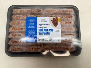 lot 71 image: I. 6x 12oz Breakfast Sausage
