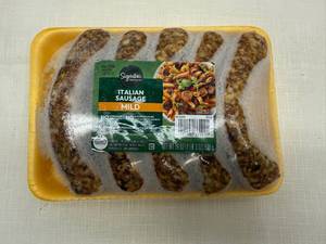 lot 78 image: I. 4x 19oz Mild Italian Sausage