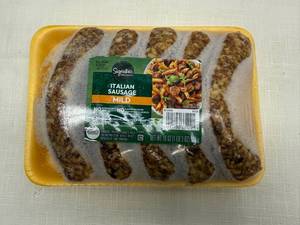 lot 83 image: I. 4x 19oz Mild Italian Sausage