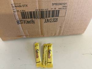 lot 192 image: 2,000ct Splenda Sticks