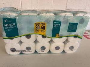 lot 193 image: 30 Rolls Premium Bath Tissue