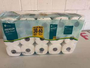 lot 195 image: 30 Rolls Premium Bath Tissue