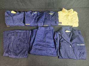 lot 241 image: Collection of Vintage Boy Scouts of America Uniforms and Den Mother Apparel - Various SZs labels worn off