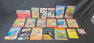 lot 264 image: Vintage Electronics Comic Books, Science Puzzlers, Emergency Radio Kit & Rubber Band Ball Lot