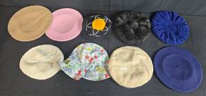 lot 275 image: Collection of Womens Vintage and Modern Berets and Hats