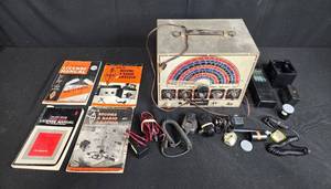 lot 307 image: Vintage ARRL Radio Manuals, Kenwood Scanner, and Heathkit Signal Generator Lot