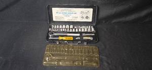 lot 332 image: Hollywood Accessories Socket Wrench Set in Case - Metric and Inch