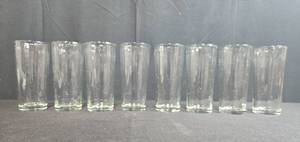 lot 344 image: Set of Clear Glass Tumblers