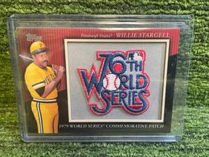 lot 26 image: 2010 Topps 1979 World Series Commemorative Patch Willie Stargell