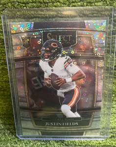 lot 20 image: 2021 Select Concourse No Huddle Justin Fields RC