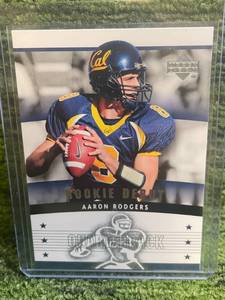 lot 24 image: 2005 Upper Deck  Debut Aaron Rodgers Rookie Card