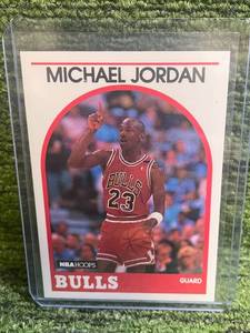 lot 46 image: 1989 Hoops Basketball Michael Jordan