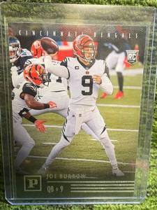 lot 51 image: 2020 Panini Chronicles Joe Burrow Rookie