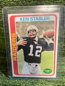lot 76 image: 1978 Topps Ken Stabler