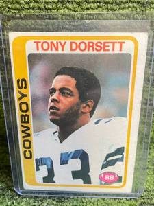 lot 74 image: 1978 Topps Tony Dorsett Rookie VG