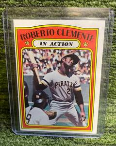 lot 82 image: 1972 Topps Roberto Clemente