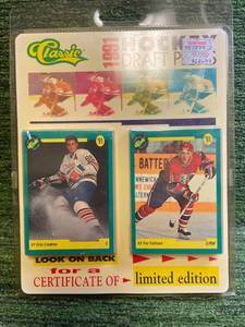 lot 95 image: 1991 Classic Hockey Draft Picks Set
