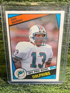 lot 108 image: 1984 Topps Dan Marino Rookie