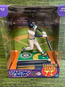 lot 116 image: 1999 Alex Rodriguez Starting Lineup Stadium Stars Limited Edition New in Box