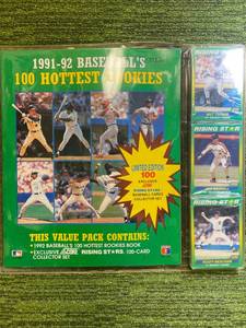 lot 119 image: 1991-92 Score Baseballs Hottest Rookies Value Pack Set