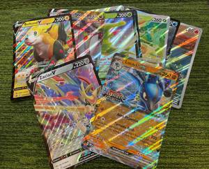 lot 121 image: Pokemon Jumbo Cards lot #1, 13 in total