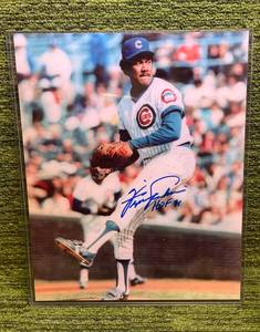 lot 138 image: Fergie Jenkins HOF 91 Autographed 8 x 10 Photo