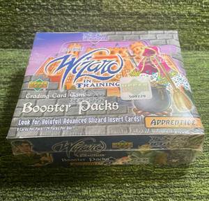 lot 167 image: 200 Upper Deck Sealed Wizard in Training TCG Box, 24 Packs