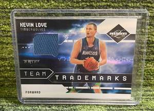 lot 198 image: 2009-10 Limited Team Trademarks Kevin Love Jersey 49