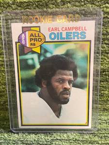 lot 200 image: 1979 Topps All-Pro Earl Campbell Rookie Card