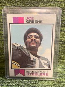 lot 133 image: 1973 Topps Joe Greene