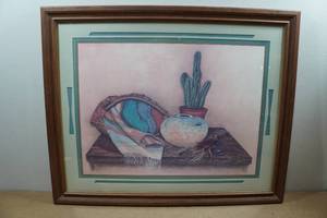 lot 196 image: Vintage Southwestern Art By Gail Brown