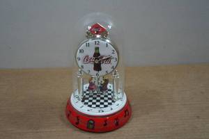 lot 214 image: Coca-Cola Anniversary Diner Dome Clock