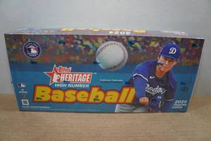 2024 Topps Heritage High Number Hobby Box of Baseball Card Packs