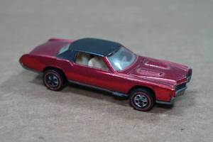 lot 40 image: Original Hot Wheels Redline Custom Eldorado - Red