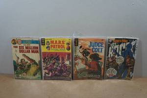 lot 108 image: 4 Vintage Comic Books