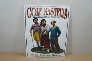 lot 120 image: Vintage Style Three Stooges Metal Sign