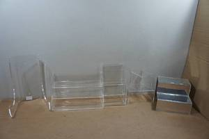 lot 163 image: Plastic Shelving