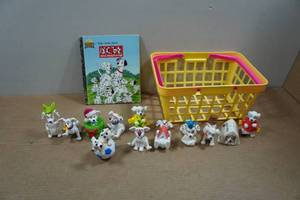 lot 166 image: 101 Dalmatians Toys and Book
