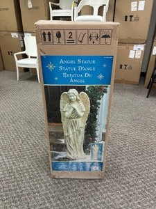 lot 4 image: 46 in Angel Statue - MSRP $110