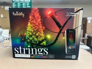 lot 78 image: 197 ft. Twinkly Strings LED Smart Lights - MSRP $200