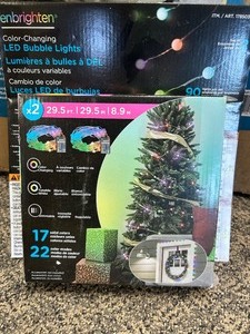 lot 86 image: Enbrighten LED Bubble Lights
