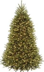 National Tree Company 7.5ft Dunhill Fir Tree with Dual Color LED - MSRP $679.99