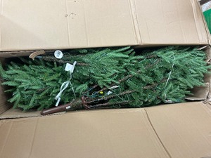 National Tree Company 7.5ft Dunhill Fir Tree with Dual Color LED - MSRP $679.99