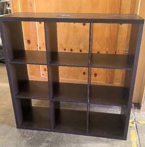lot 63 image: Ikea cube organizershelf
