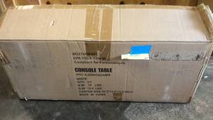 lot 67 image: Console table new in box